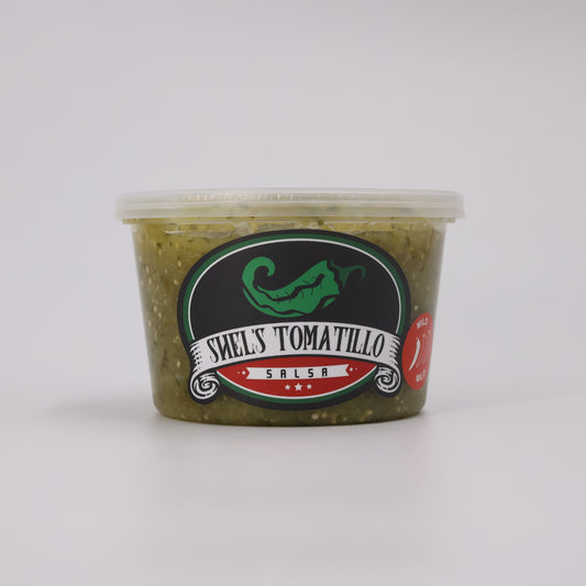 Shel’s Tomatillo Salsa, Mild 16oz