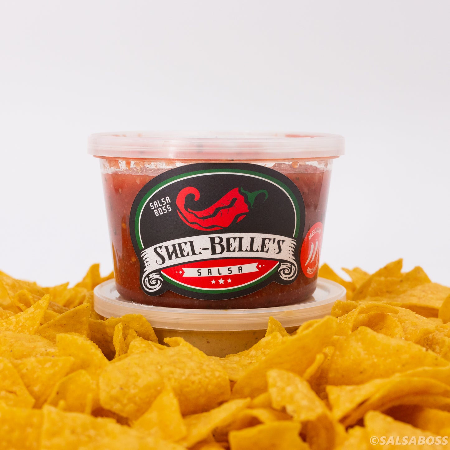 Shel-Belle's Salsa, Medium 16oz
