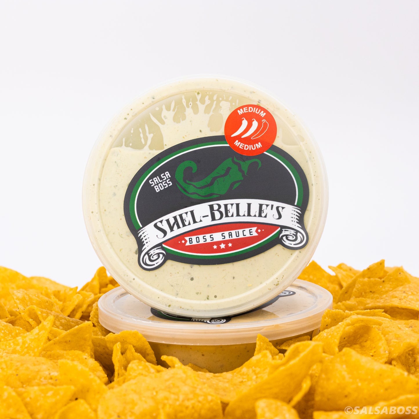 Shel-Belle’s Boss Sauce, Medium 8oz.