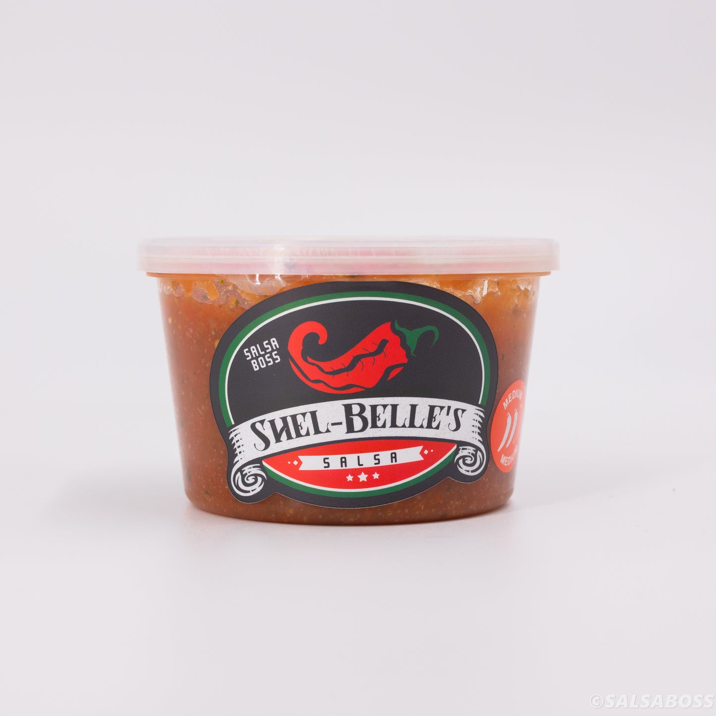 Shel-Belle's Salsa, Medium 16oz